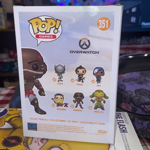 Funko Pop! Vinyl: Overwatch - Doomfist #351 - Picture 3 of 3
